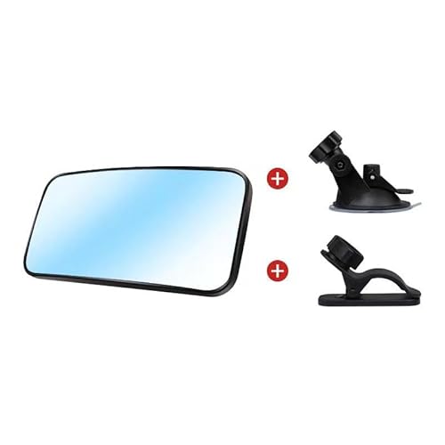 SJSMZX Car Baby Car Mirror for Tesla Model 3 2017-2023, Rear View Mirror Convex Mirror with Sucker and Clip Adjustable Shatterproof to See Rear Facing Babies Newborn Accessories,D