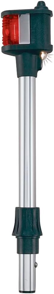 Perko 1211DP2CHR Removable Plug-In Bi-Color Pole/Utility Light - 12-1/2" Height x 3/4" Diameter