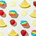 Taffy Shop Superman's Playdough, Lemon Vanilla pudding raspberry Salt Water Taffy – Gourmet Soft Chewy Candy, Bulk Sweet Snack, Fresh Gift & Gluten-Free, 35 Individually Wrapped Pieces (7oz)