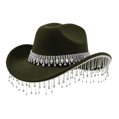 Chapeau cowboy strass parfait pour briller en concert et festivals country
