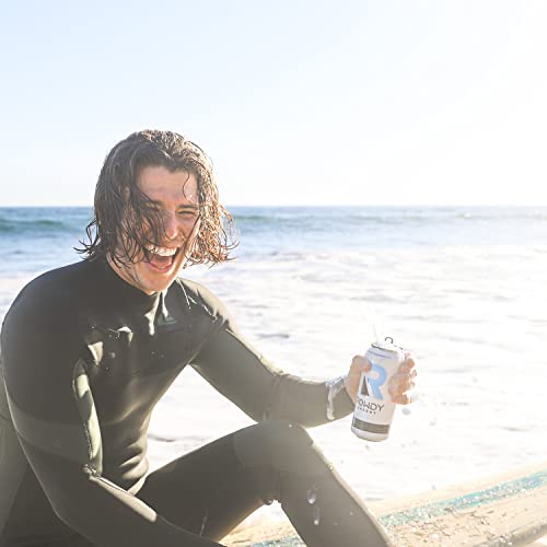 Rowdy Energy Drink, Strawberry Lemonade And Blue Raspberry, Zero Sugar Bundle, 16 Fl. Oz. (24 Pack) - Healthy Energy Drinks With Natural Caffeine, Electrolytes, And Keto Friendly #TOP5