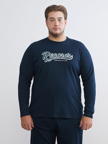 LC WAIKIKI Man Regular Fit Pyjama Set L - Navy