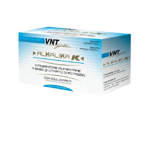 Bevanda Potassio Alkalika K Vnt Line, Gusto Agrumi, Senza Aspartame e Acesulfame