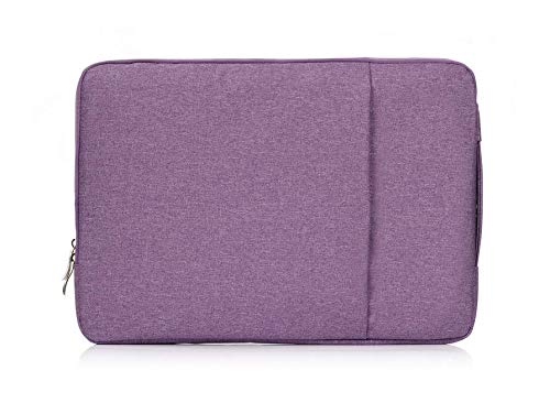 Water Resistant Canvas 14"-15 inch Laptop Sleeve Case Bag/w Handle for MacBook Pro