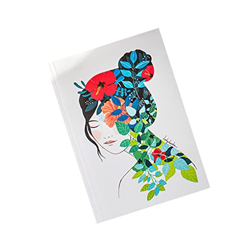 Cuquiland Cuaderno Lady Desidia Blossom, BLANCO Cover