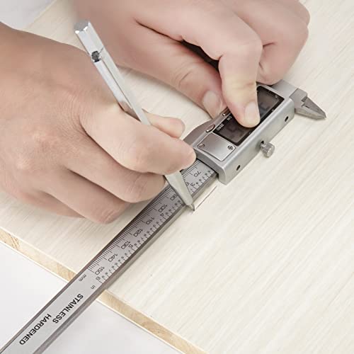 QIMEI-SHOP Reißnadel für Metall Gravurstifte aus Wolframkarbid Anreisswerkzeug Anreissnadel Scriber für die Gravur von Metall Holz Keramik Glas 4 Stück