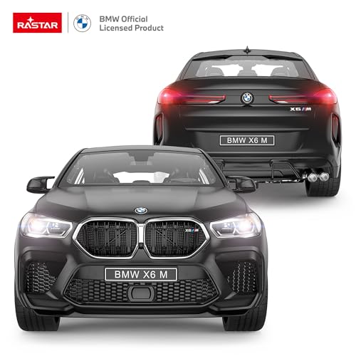 Rastar BMW X6 M RC Car 1/14 Scale 2.4GHz Black - Image 3