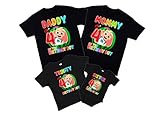 Family Matching Coco JJ Educational World Melon Personalized Birthday Shirts Black