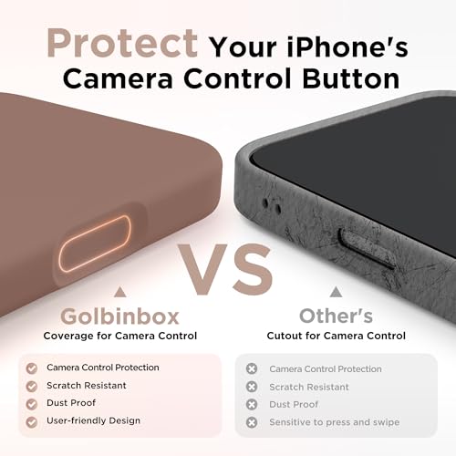 Image of GolbinBox Magnetic for iPhone 18 Pro Max Case /17 Pro Max Case, Brown