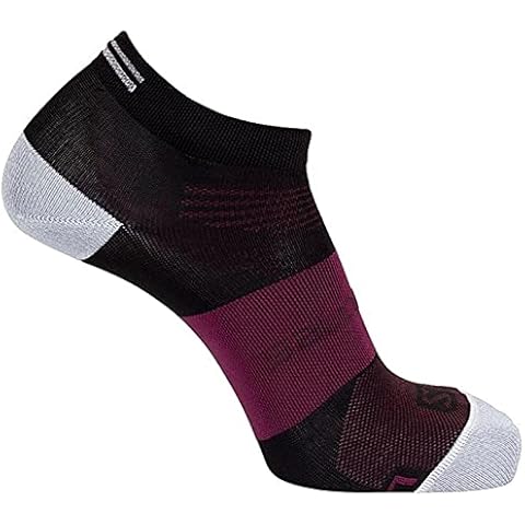 Salomon M Athletic Socks in Black/Mauve Wine Cover