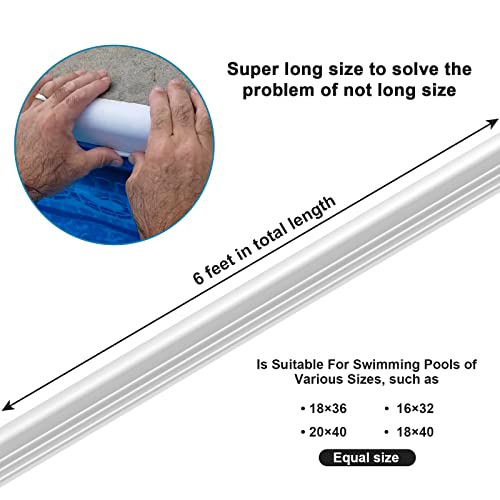 Showingo R&Dog New Premium Quality 6 Feet Liner Lock In Ground Above Swimming Pool Bead Wedge #TOP1