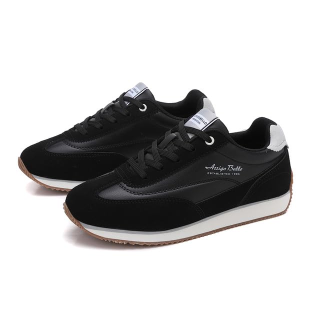 Sneakers mode femme en cuir souple blanc baskets de marche et sport running
