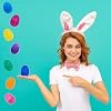 The Dreidel Company Fillable Easter Eggs 50-Pack with Hinge Bulk Colorful Bright Plastic Easter Eggs, Perfect for Easter Egg Hunt, Suprise Egg, Easter Hunt, 2.25 Assorted Colors (50-Pack)