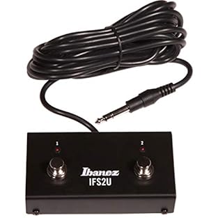 Ibanez Two-button foot switch The foot switch is suitable for the Ibanez T150S and T80N combos from the Troubadour series It allows you to switch between two channels
