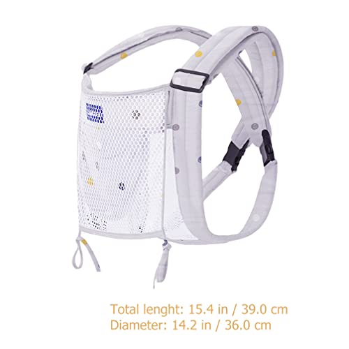 TOYANDONA portador de bebê Transportadora recém- nascida ajustável Saco da transportadora do bebê po