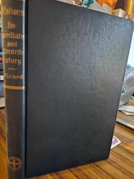 Hardcover Values Immediate and Contributory and Their Interrelation Book