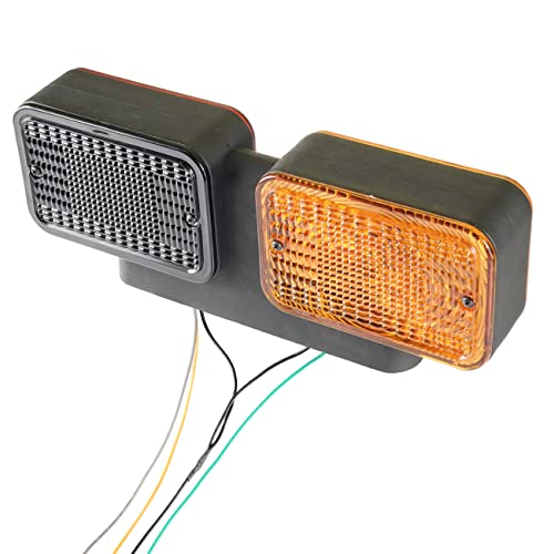 Caltric Sinal de seta do lado direito compatível com John Deere 1023E | 1026R | 2025R | 2032R | 3025