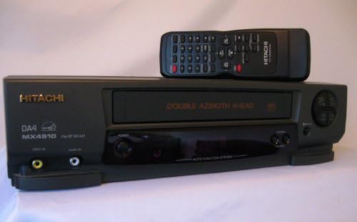 HITACHI 4-Head VCR Mono VT-MX4510A