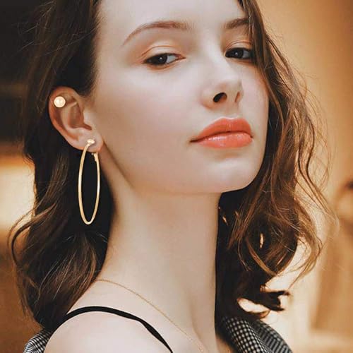 72 Pairs Earrings for Women Stud Earrings Set Multipack of Flower Studs Heart Studs Hoop Earrings Shinning Tassel Earrings Jewelry for Any Occasions3