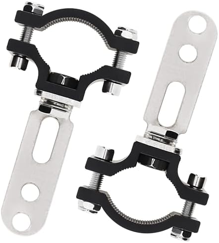Light Bar Mounting Brackets, Aluminum Auxiliary Tube Clamps for M...