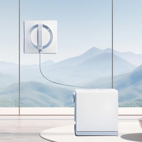 8 Stück Reinigungspad für ECOVACS WINBOT W2S / W2S Omni Fensterputzroboter, Waschbare Mikrofaser Wischtücher reinigen effektiv Flecken und Staub von Fenstern