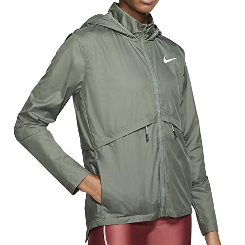Nike Women's Essential Hooded Running Jacket (Juniper Fog, Medium)