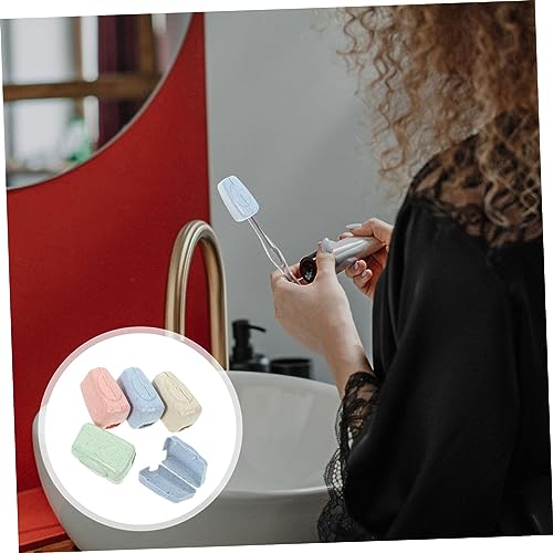 Funda para cabezal de cepillo de dientes de trigo y estuche protector 5