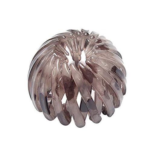 【Kaufe Eins, Bekomme Eins Gratis】Mode Haargummis, Pferdeschwanz-Haarnadel, Pferdeschwanz Haarnadel Curling Eisen, Modischer Ball Haarring für Alle Haartypen, Haarspange, Haarklammer Haarclips (C)