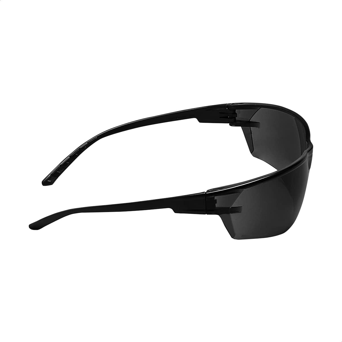 AmazonCommercial Safety Glasses (Gray/Black Anti-scratch), 12-pack