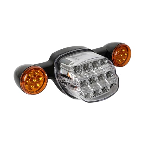 Soporte recolocar intermitentes traseros Harley Low Rider para instalar alforjas