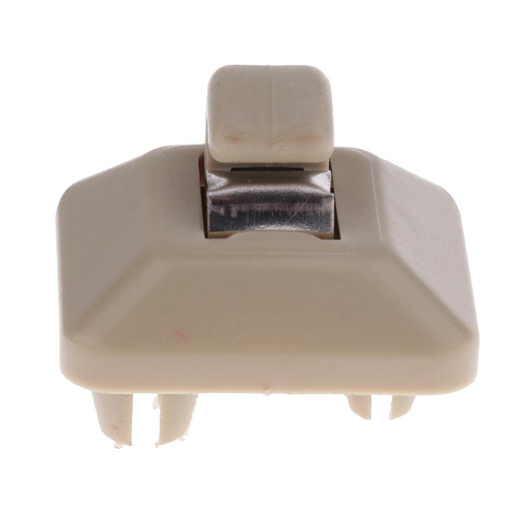 Sun Visor Clip Hook Holder for Audi A1 A3 A4 A5 Q3 Q5 2013 2014 2015 Beige-image-17