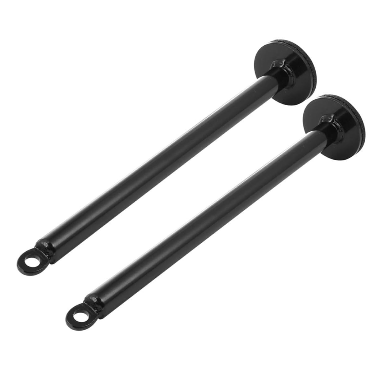 INOOMP 2pcs Barbell Rack Weight Plate Storage Pin Heavy Duty Loading Tray for Fitness Equipment for Home Commercial Gyms Supports Strength Workouts Easy to Carry Store