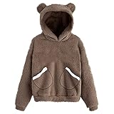 ❤ 【Recomendaciones de lavado】: Hecho de 65% poliéster + 35% algodón, sudaderas suaves y ligeras ,lavar a máquina o lavar a mano, no usar lejía.