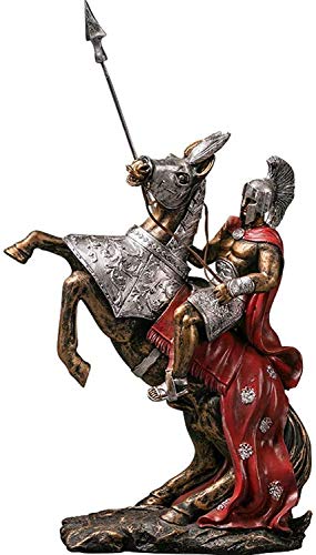 Statue de Chevalier en résine, le cadeau rétro parfait pour passionnés