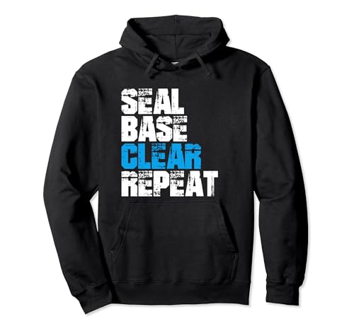Seal Base Clear Repeat Car Painter Auto Detailer Sudadera con Capucha