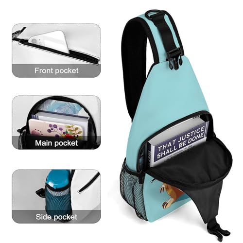 Mochila urbana bolsa tipo sling para senderismo y viaje miniatura 4