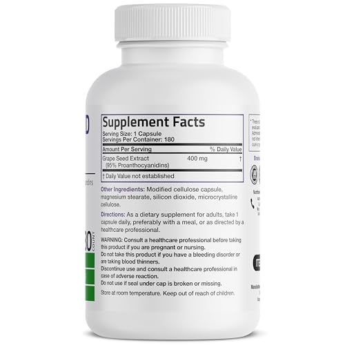 Bronson Grape Seed Extract 400mg