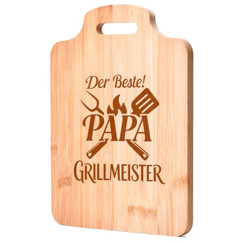 Vatertagsgeschenk für Papa Bambus Küchenbrett Geschenk Vatertag für Papa