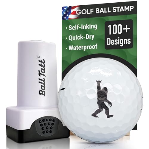 Ball Tatt - Golf Ball Stamp - Self-Inking Marker -