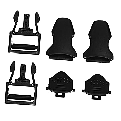 KICHOUSE 2pcs Universal Swimming Fins Buckles Diving Snorkeling Fin Strap Buckles Adjustable Flipper