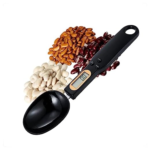 Balança de alimentos portátil LCD digital medidora colher de grama eletrônica de peso de escama de cozinha volume 500g