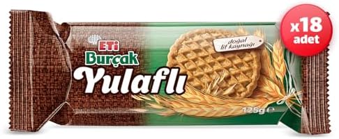 Eti Burçak Yulaflı Bisküvi 125 g x 18 Adet - Görsel 3