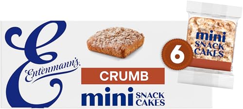 Entenmann's, Crumb Cinnamon Sugar Mini Snack Cakes, 6 Count