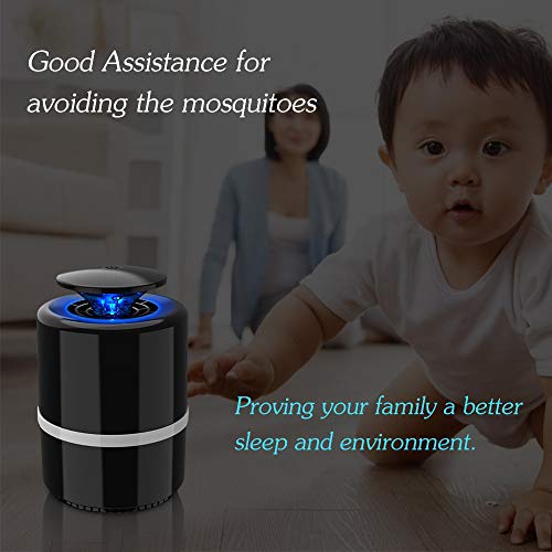 Andoer 5W UV LED Mosquito Killer Lamp Light Bug Zapper Adotado Fotocatalisador Tecnologia de sucção