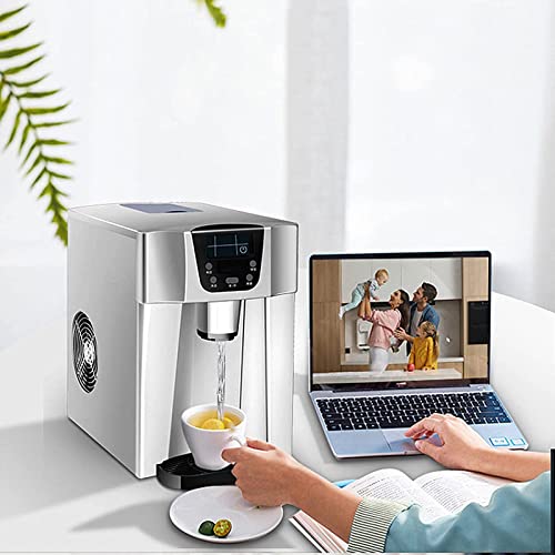 Fabricadora de hielo compacta portátil para cocina y oficina miniatura 6