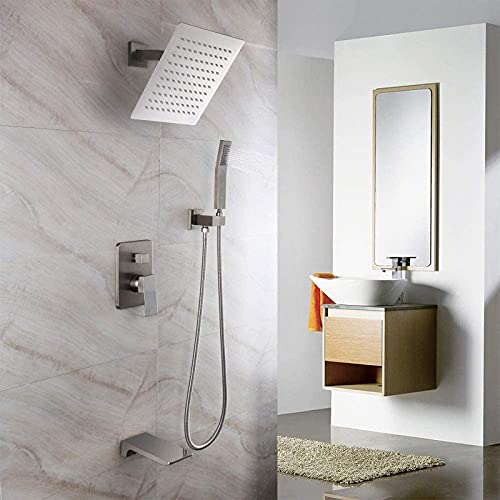 Ensemble de robinets de douche complets avec cascade pour rénover sa salle de bain