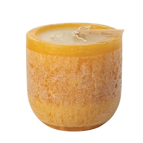 Vance Kitira Timber Brown Sugar Goblet Candle, 6.25