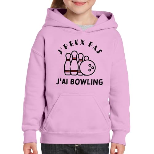 Sweat à capuche enfant confortable et résistant pour le bowling