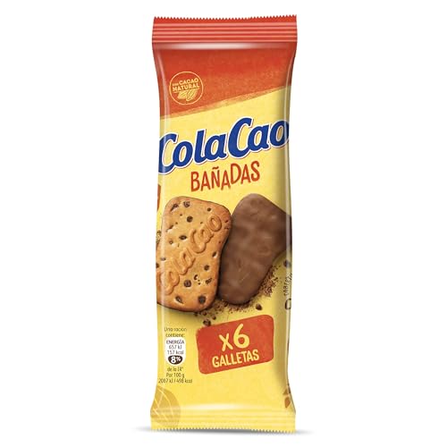 Galletas Bañadas con Chocolate ColaCao, 63g