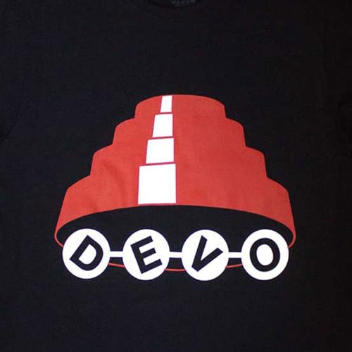 Rock Off officially licensed products Devo Dome Band Logo T Shirt Size M Black